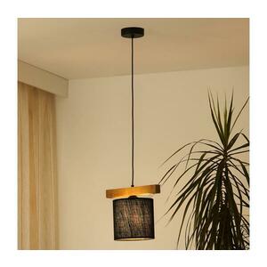 Brilagi - Csillár zsinóron FOREST 1xE27/15W/230V fenyő/fekete 5903240292233 kép