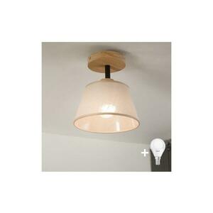 BRILAGI - LED Felületre szerelhető csillár ANTHONY 1xE14/60W/230V tölgy/bézs 8590828610496 kép