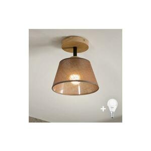 BRILAGI - LED Felületre szerelhető csillár ANTHONY 1xE14/60W/230V tölgy/barna 8590828610502 kép