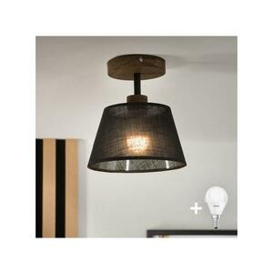BRILAGI - LED mennyezeti lámpa ANTHONY 1xE14/60W/230V dió/fekete 8590828610557 kép