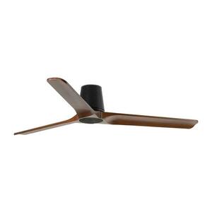 FARO Barcelona FARO 33839 - HEYWOOD TUB L mennyezeti látor fenyő/fekete, Ø132 cm + DO 33839 kép