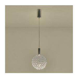 Eurolamp LED Csillár zsinóron LED/6, 3W/230V 3000K fényezett króm átm. 25 cm 144-15070 kép