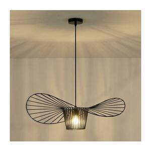 Eurolamp Csillár zsinóron OGGI 1xE27/40W/230V fekete 144-46019 kép