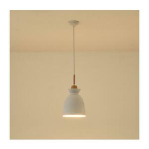 Eurolamp Csillár zsinóron 1xE27/15W/230V fehér átm. 19, 5 cm 144-24137 kép