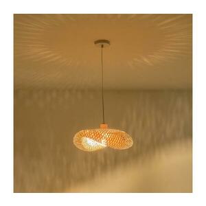 Eurolamp Csillár zsinóron 1xE27/40W/230V bambusz 144-33091 kép