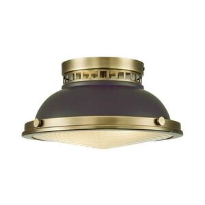 Elstead Hinkley HK-AMELIA-F-M-RB - Mennyezeti lámpa AMELIA 2xE27/40W/230V fekete/bronz HK-AMELIA-F-M-RB kép