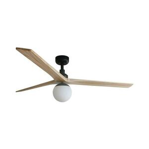 FARO Barcelona FARO 34282WT-11L KLIML mennyezeti látor 1xE27/15W/230V fenyő/fekete, 150 cm 34282T11L kép