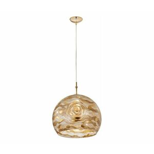 Kolarz 0392.31L.3.Aq.Ch - Csillár zsinóron LUNA 1xE27/60W/230V 24K arany 0392.31L.3.Aq.Ch kép