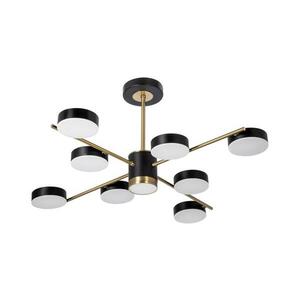 LED Csillár rúdon 8xLED/7W/230V + LED/6W 3000-6000K átm. 77 cm arany/fekete W-N6369/8 kép