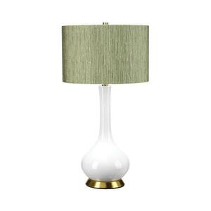 Elstead MILO-AB-TL-RTH - Asztali lámpa MILO 1xE27/60W/230V zöld MILO-AB-TL-RTH kép