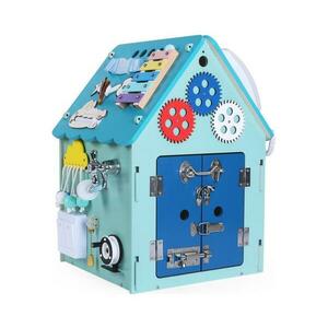 2Kids Toys - Activity deszka ház kék 2D33831 kép