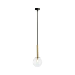 Csillár zsinóron DAISY 1xG9/12W/230V átm. 14 cm arany/fekete/átlátszó 40757 kép