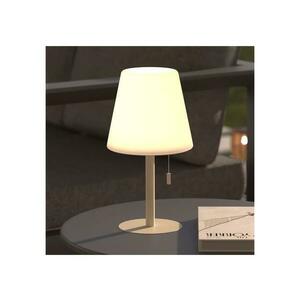 Atmosphera - LED RGB Újratölthető kültéri asztali lámpa ZACK LED/3, 7V IP44 bézs 202608D kép