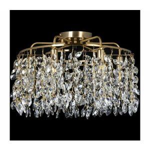 Felületre szerelhető csillár 6xE14/60W/230V átm. 50 cm arany P-E2661/6 kép