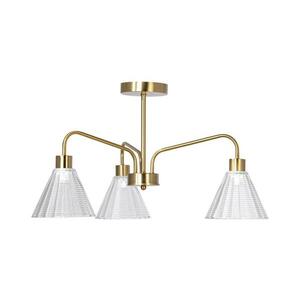 Csillár rúdon 3xE27/60W/230V arany W-N6598/3 kép