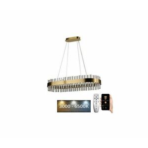 LED állítható fényerejű kristály csillár kábellel LED/45W/230V + DO J6303/C kép