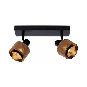 Lucide 77980/02/30 - Spotlámpa RAFA 2xE14/40W/230V fekete/bronz 77980/02/30 kép
