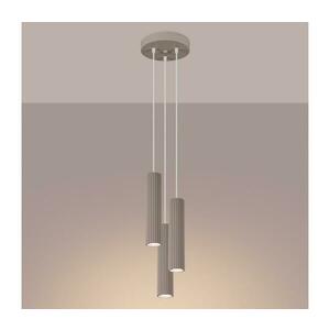 BRILAGI - LED kábelcsillár CRESTO 3xGU10/10W/230V taupe BR.1775 kép