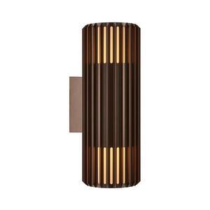 Nordlux - Kültéri fali lámpa ALUDRA 2xE27/15W/230V IP54 barna 2418121261 kép