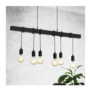 Eglo 49755 - Függeszték TOWNSHEND 6xE27/60W/230V 49755 kép