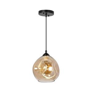 Csillár zsinóron 1xE27/60W/230V fekete/füstös W-A4100/1H kép