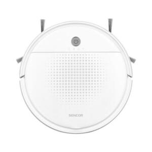 Sencor - Robotporszívó felmosóval 2in1 18W/1500 mAh fehér + távirányítás 41019060 kép