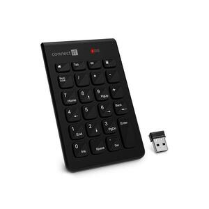 CONNECT IT CKB-0062-BK - Vezeték nélküli numerikus billentyűzet 1xAAA fekete CKB-0062-BK kép