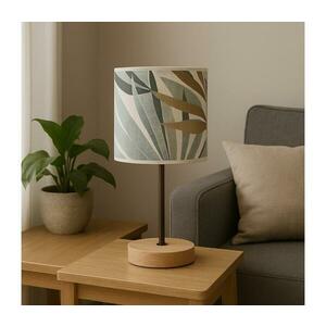 ONLI - Asztali lámpa FLORA 1xE27/22W/230V 28 cm zöld/arany 5060/L kép