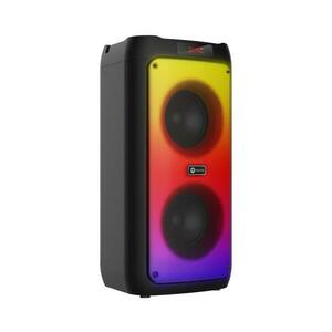 CONNECT IT HSP-3050-BK - LED Vezeték nélküli hangszóró mikrofonnal 60W/4500 mAh + távirányító HSP-3050-BK kép