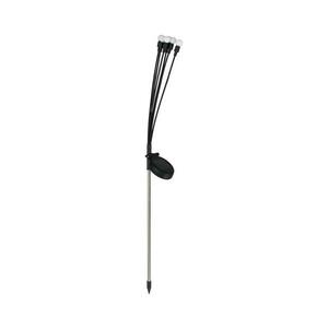 LED Napelemes lámpa MULTI LED/0, 06W/1, 2V 150 mAh IP44 fekete EKO0618 kép