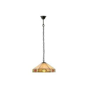 Endon 64285 - Tiffany NEVADA láncos csillár 1xE27/60W/230V átm. 35 cm 64285 kép