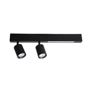 LED Spotlámpa MAGNET LED/5W/230V + 2xGU10/60W 3000/4000K fekete ML1132 kép