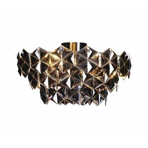 ByRydens 4200950-6513 - Mennyezeti lámpa MONARQUE 3xE27/5W/230V fekete 4200950-6513 kép