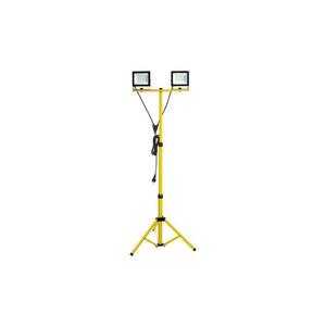 LED Reflektor állvánnyal TIGRA 2xLED/50W/230V 4000K IP54 fekete/sárga 003939 kép