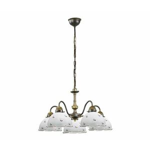 Kolarz 731.85.70 - Csillár láncon NONNA 5xE27/75W/230V 731.85.70 kép