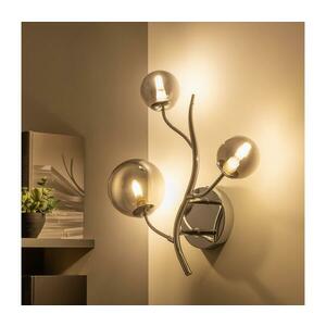 BRILAGI - LED fali lámpatest MISTEL 3xG9/3W/230V fekete króm/füstszínű 3009-3CS kép