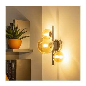 BRILAGI - LED fali lámpatest MILLA 3xG9/3W/230V fekete króm/arany 4010-3CA kép