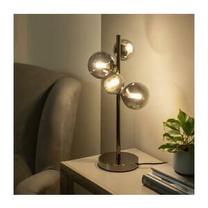 BRILAGI - LED asztali lámpa MILLA 4xG9/3W/230V fekete króm/füstszínű 8010-4CS kép