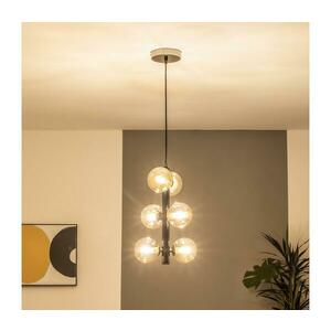 Brilagi - LED csillár MILLA kábelen 6xG9/3W/230V fekete króm/arany 6010-6CA kép
