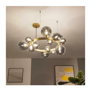 BRILAGI - LED Csillár zsinóron MILLA 15xG9/3W/230V arany/füstös 6010-15GS kép