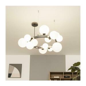 BRILAGI - LED kábeles csillár MILLA 15xG9/3W/230V fekete króm/fehér 6010-15CW kép