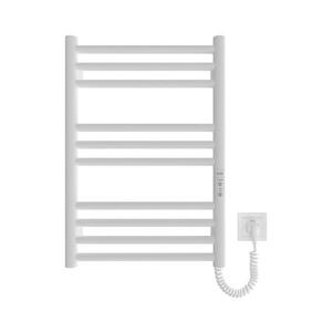 Mario-Radiators Létras fűtött törölközőtartó HF GREENWICH 100W/230V 57x43 cm fehér kerek 6.1.0300.06.WM kép
