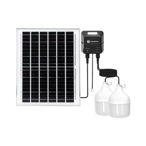 B.V. - LED napelemes csillár 2xLED/70W/12V 12000 mAh 6500K átmérő 12 cm B1020134Q kép
