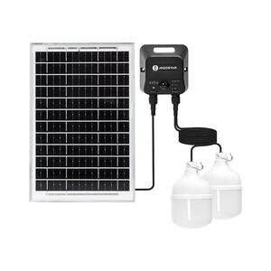 B.V. - LED napelemes csillár érzékelővel 2xLED/35W/12V 6000 mAh 6500K átm. 10 cm B1020134S kép
