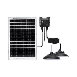 B.V. - LED napelemes csillár érzékelővel 2xLED/35W/12V 6000 mAh 6500K átm. 15 cm B1020135O kép