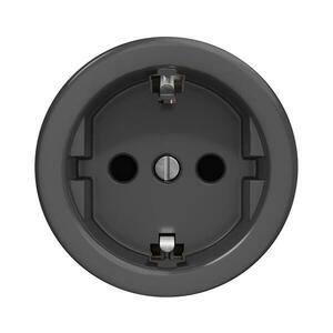 lap - Retro fali aljzat keret nélkül SCHUKO 230V/16A antracit A/ZS kép