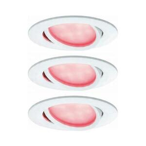 Paulmann 93940 -KÉSZLET 3x LED RGBW/2W IP23 Dimmelhető fürdőszobai beépíthető lámpa 230V 93940 kép