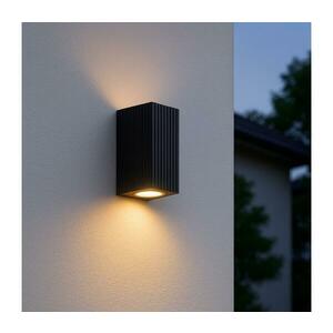 Brilliant - Kültéri fali lámpa JELANI 2xGU10/10W/230V IP44 fekete 40916/06 kép