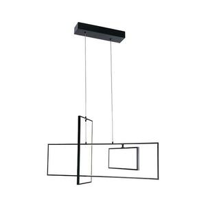 ONLI - LED Csillár zsinóron SQUID LED/60W/230V 4000K fekete 5047/SN kép