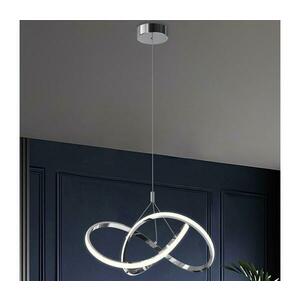 ONLI - LED Csillár zsinóron LOOP LED/40W/230V 4000K fényezett króm 5096/S kép